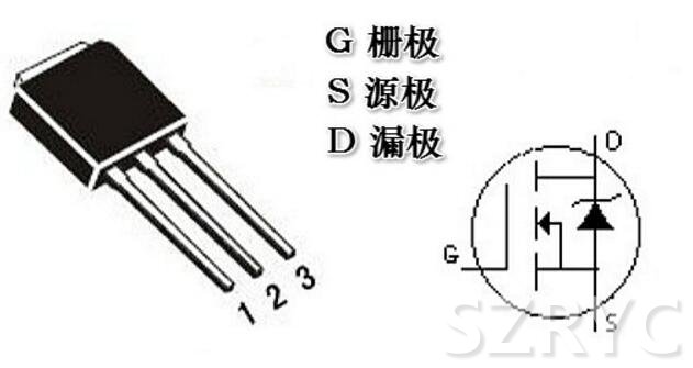 mos管三個引腳怎么區分